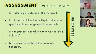 Polypharmacy the geriatricians approach  Bite sized learning from the MDTea Help Series [upl. by Lavro]