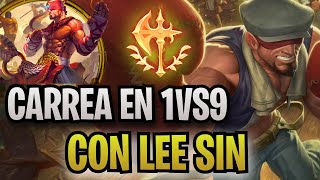 LEE SIN PARA CARREAR 1VS9 Guía Completa y Partida Didáctica para Todos los Niveles [upl. by Corry]