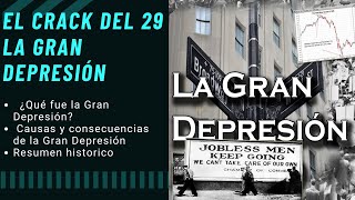 El crack del 29 la Gran Depresión [upl. by Anoi]