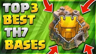 quotUNSTOPPABLEquot TOP 3 BEST TOWN HALL 7 TH7 TROPHYDEFENSIVE BASE DESIGN 2019  Clash Of Clans [upl. by Christye]