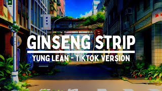 Yung Lean  Ginseng Strip 2002  Tiktok Version bass boosted [upl. by Acinoed952]