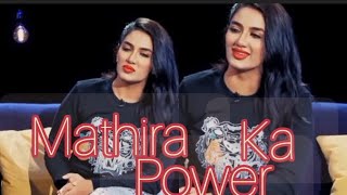 Mathira Ka Power Viral Clip Mems Mathira And Tabish Hashmi [upl. by Gadmon]