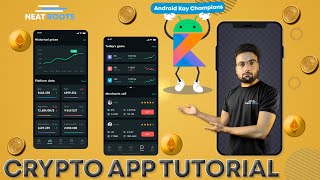 Android Studio Tutorial  Android Crypto App Project [upl. by Hueston]