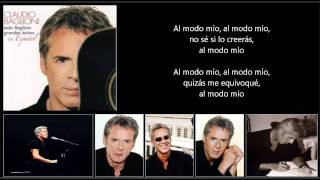 CLAUDIO BAGLIONI  A mi modo  Todo Baglioni grandes éxitos 2005 [upl. by Rexfourd]