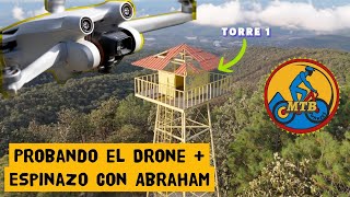 Probando el Drone en Torre 1  Espinazo con Abraham Enero 2024 [upl. by Kenwrick921]