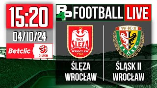 BETCLIC III LIGA Ślęza Wrocław  Śląsk II Wrocław  11 kolejka [upl. by Allista560]