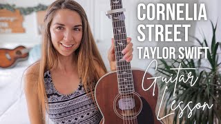 Cornelia Street  Taylor Swift  Guitar Tutorial Live from Paris  album version [upl. by Ihp]