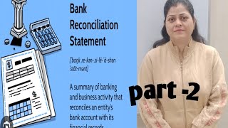 Bank Reconciliation Statement part 2CommerceTutorialcn6pw [upl. by Valenka341]