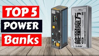 Top 5 Best Power Banks for 2025  Fast Charging amp Long Life Reviews [upl. by Lamok77]