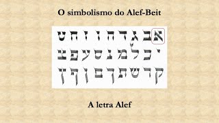 A letra Alef O simbolismo do AlefBeit [upl. by Eisenhart]