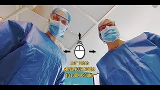 Immersion 360° au bloc opératoire  blépharoplastie avec le Dr Rajaonarivelo [upl. by Namrac797]