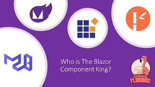 what Blazor component to choose component comparison MudBlazor vs Syncfusion vs MatBlazor vs Radzen [upl. by Gracye]