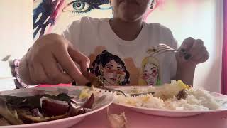 asmr food  delicious 🤤🍗 [upl. by Nohtiek]