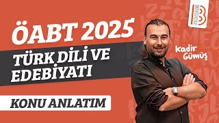 63 Yeni Türk Edebiyatı  Tanzimat Dönemi  VI  Kadir Gümüş 2025 [upl. by Etnohs231]