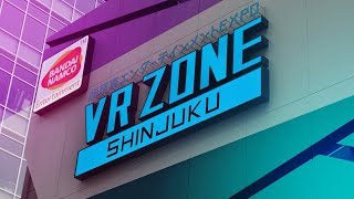 Inside the worlds biggest VR Arcade in Tokyo [upl. by Kcirdez]