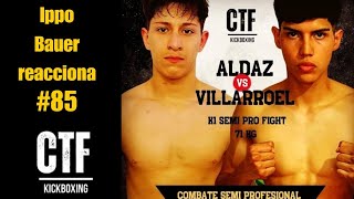 Duanny Aldaz vs Manuel Villaroel Ippo Bauer Reacciona 85 [upl. by Antoine]