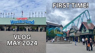 Canadas Wonderland May 2024 Vlog [upl. by Ongineb]