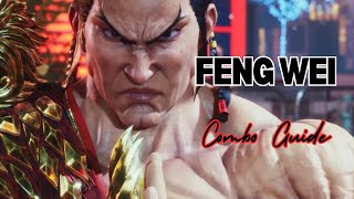 Feng Wei Combo Guide  Tekken 8 [upl. by Nirehtak923]