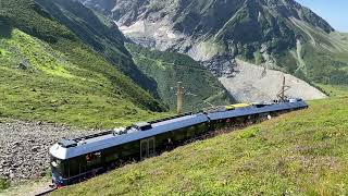 Tramway du Mont Blanc up to Mont Lachat [upl. by Ledba]