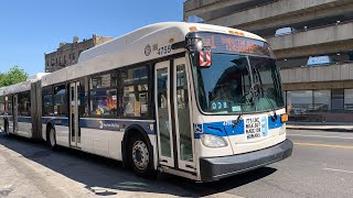 Kingsboro CC Bound 2012 New Flyer XD60 Xcelsior 4755 B1 Bus From 5th Av To Bay Parkway [upl. by Ordisi143]