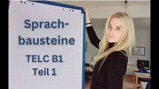 TELC B1 🇩🇪 Sprachbausteine🧱  Teil 1Grammatik [upl. by Drexler]