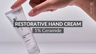 Restorative Hand Cream formulated with 1 Ceramide from SKIN functional [upl. by Ayekal]