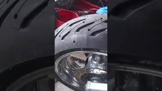 2000 Yamaha R1 rear brake pad change quick tip [upl. by Aisined]