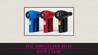 Best Cordless Hair Dryer – Buyer’s Guide [upl. by Fitz]