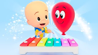 ABC Song with Balloons  Kids Songs and Educational Cuquin videos [upl. by Wilhide]