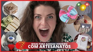 7 Ideias Inovadoras Para Ganhar DINHEIRO Com Artesanatos [upl. by Nalhsa248]