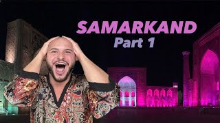 Samarkand My favorite city in Uzbekistan  Part 1  Stans Vlog [upl. by Asyal]