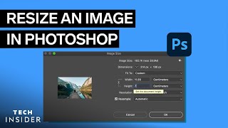 How To Resize An Image In Photoshop [upl. by Neff]