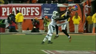 Chad Ochocinco vs Darrelle Revis 200910 Wildcard  WR vs CB Matchup [upl. by Weed]