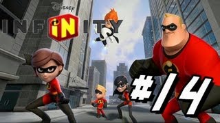 Disney Infinity Wii U  Walkthrough Part 14 The Incredibles Snoring Gloria Arrested [upl. by Elane528]