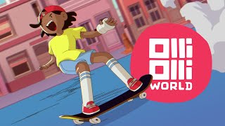 OlliOlli World – Official Cinematic Trailer ESRB [upl. by Asselem]