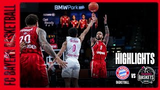 FC Bayern München Highlights  FCBB  Bonn 9373  BBL 2425  9 Spieltag [upl. by Aylsworth446]