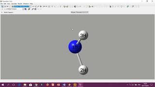 VIRAL TUTORIAL DASAR MENGGAMBAR MOLEKUL DI GAUSSVIEW 50 [upl. by Islek]