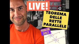 MATEMATICA teorema RETTE PARALLELE teorema talete problemi geometria geometria esempi [upl. by Heyde498]