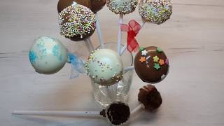 Кейк попсы рецепт приготовления Cake Pops [upl. by Durno]