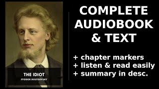 The Idiot 13 🌟 By Fyodor Dostoevsky FULL Audiobook [upl. by Araht]