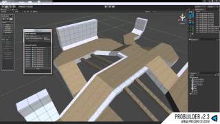 ProBuilder Tutorial 5 Texturing Part I  Materials and Vertex Colors v23 Unity [upl. by Rocker]