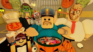 Speed RUNS in Scary roblox Obby from Barry Alien Base Epic School Escape New Records Halloween [upl. by Whang]