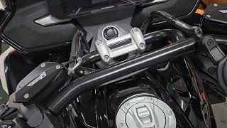 K1600 tubular handlebar riser install [upl. by Lorraine]