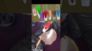 3d gel youtubeshorts nails nailart [upl. by Enivid]