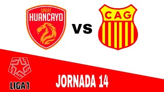 Sport Huancayo 13 Atlético Grau en vivo Liga 1 Jornada 14 [upl. by Eulalee152]