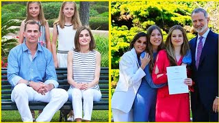 Princess Leonor Her Family Some Lovely Photos royalfamily [upl. by Eikcir]