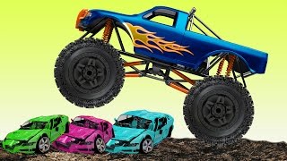 Machines for Kids  Monster Trucks Compilation  12 Minutes of Freestyle [upl. by Oilasor]