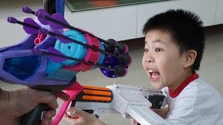 Blaster VS Bow  Nerf Rebelle Revolution Bow Review [upl. by Akiemehs]