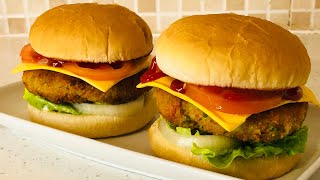 Veggie Burger Recipe  Vegetarian [upl. by Rida]