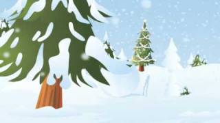 Happy Holidays Animated Short Video Greeting [upl. by Annahs412]